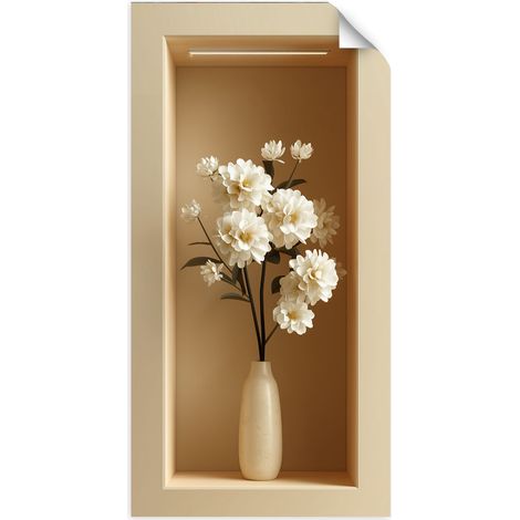Selbstklebendes Poster – Wandsticker Krieger mit Schwert 40x80 cm