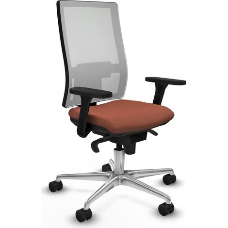 Piqueras et Crespo 3D086N0 Silla de oficina marrón confortable (1/3)