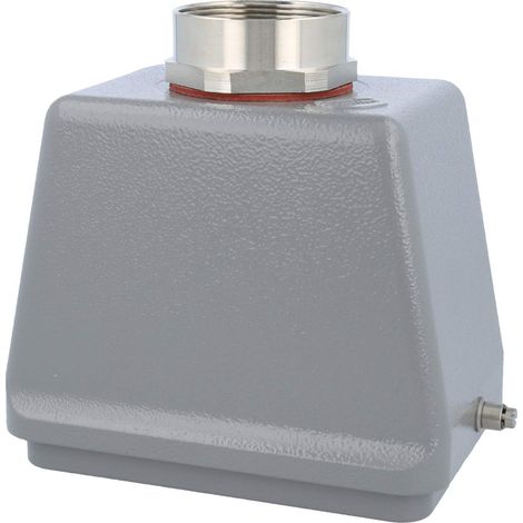 HARTING Han 48B Capot haut, 1xPG36 sortie de câble droite, pour 1 étrier (sur la partie inférieure) Presse-étoupe PG36 Plage de serrage 19,0 mm - 32,0 mm - 1 Stück (1/3)