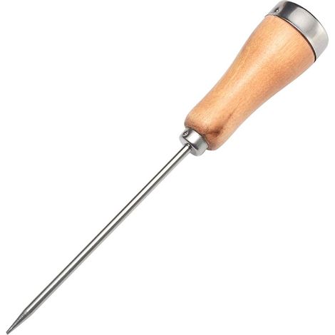Grattoir À Glace - Acier Inoxydable Et Bois - Pour Congélateur Et Réfrigérateur - 2 Pièces (1/5)