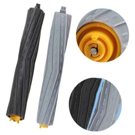 2 rouleaux de brosse principaux, adaptés aux accessoires du robot balayeur iRobot 800 900 (1/5)