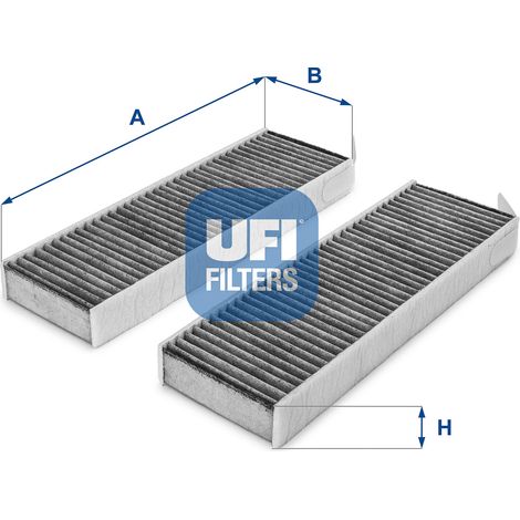 UFI 54.172.00 Filtro abitacolo al carbonio UFI