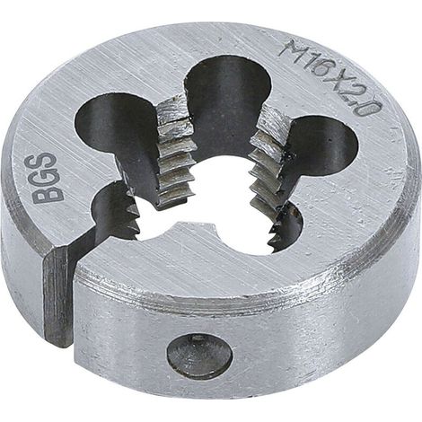Filière M16 X 2 00 - Acier GCr15 - Pour Filetage Droit Standard Et Réparation - Ø Extérieur 38 1 Mm - 1 Pièce
