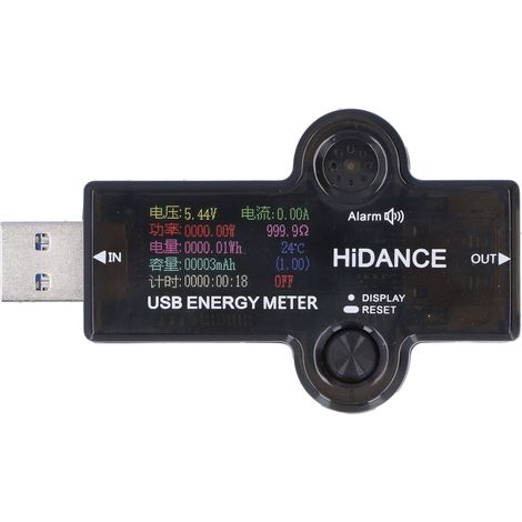 Testeur USB Bluetooth moniteur tension courant capacité batterie compteur énergie détecteur numérique (1/5)