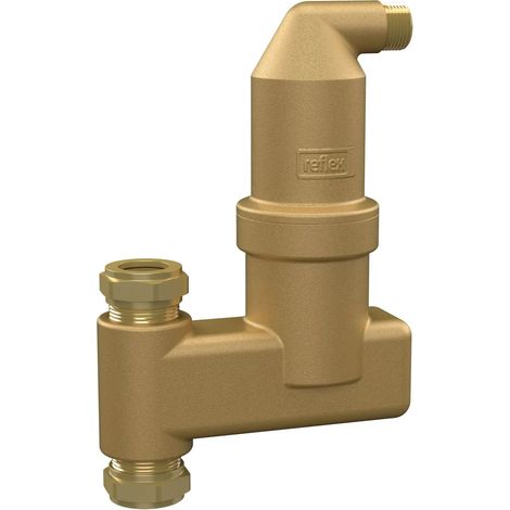 Reflex Exvoid A 3/4 S V, séparateur de microbulles avec filetage en laiton, 180 °C, 10 bar, 9251710