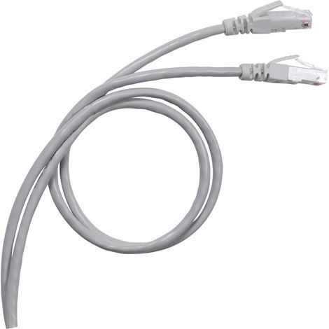 CORDON C5E F/UTP PVC GRIS 5 M LEGRAND 051643