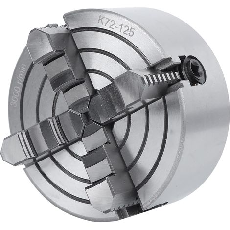Mandrin à 4 mors indépendants 125mm, serrage pièces irrégulières (1/5)