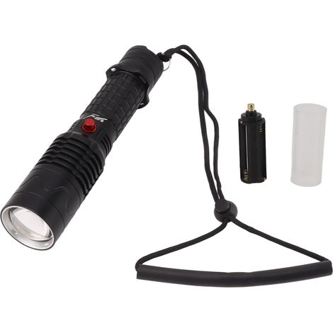 Lampe de plongée 5000 lm, 3 modes lumière blanche, étanche IPX8, LED, résistante aux chocs, pour une utilisation sous-marine. (1/5)