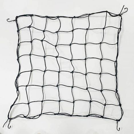 Filet de culture SCROG pour salle de culture hydroponique, support de plantes élastique avec crochets, treillis carré 100x100 cm (1/2)
