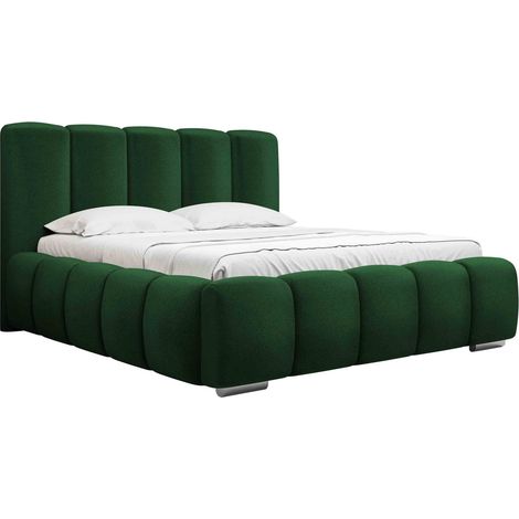 Cama TrendyNest Alceus I, Kronos 19, Doble, 140x200, Tapiz, Somieres, 160x222x112cm