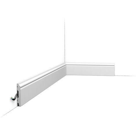 SX165 Plinthe Orac Decor - 7x1x200cm (h x p x L) - plinthe décorative polymère Pack 2 pièces