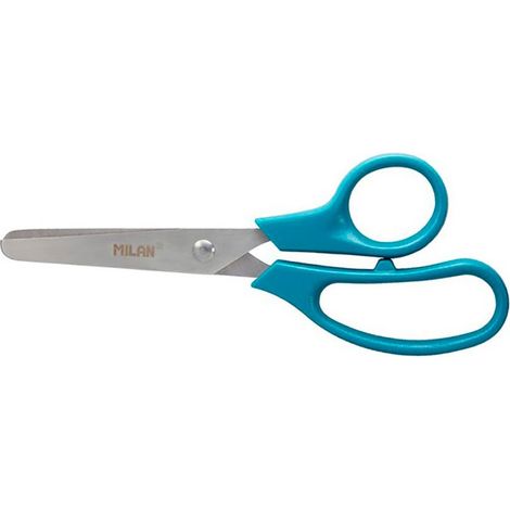 Blister de ciseaux scolaires Milan Basic 13,3 cm
