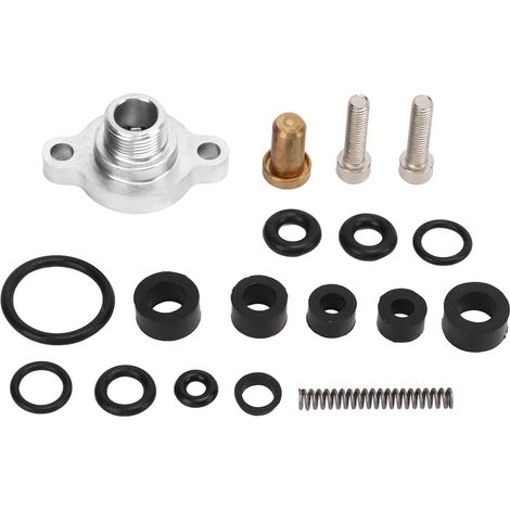 Kit Joint Presse-Étanchéité Ressort Pression Carburant DD‑9H323‑7.3 Remplacement Ford 7.3L Powerstroke Diesel 99‑03 Argent (1/5)