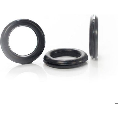 Bague En Caoutchouc GH 7 - Diamètre Trou 13 mm - Température -30 °C À +85 °C - Caoutchouc SBR NR - Lot De 10 Pièces