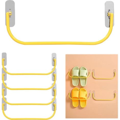 10-stuck-wandmontiertes-schuhregal-schuhaufbewahrung-hangendes-schuhregal-kein-bohren-erforderlich-schuhaufhanger-fur-flur-und-eingangsbereich-wandmontage-240228607 (1/5)