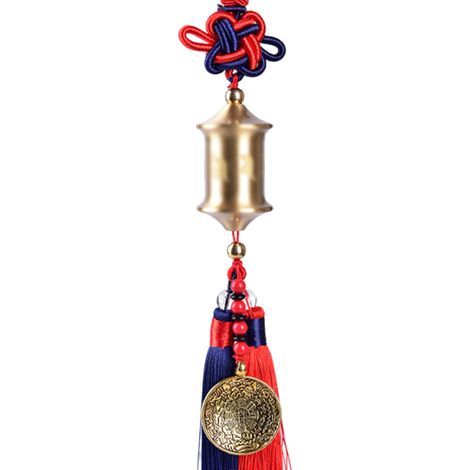 1 Pendentif voiture en laiton, amulette bouddhiste, décoration rétroviseur, accessoire intérieur (1/5)