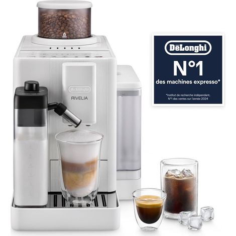 Macchina da caffè automatica Delonghi Rivelia Start FEB4255.WXL 1450 W Bianco