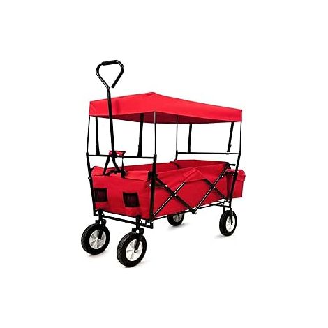 CARRELLO DA SPIAGGIA E GIARDINO CON TETTO