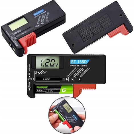 Batterietester Digitales Batteriemessgerät Voltmeter AA R14 MAT-T-518 (1/5)