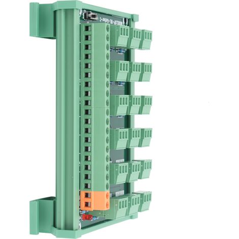 Bornier sur rail DIN, carte d'acquisition 18 canaux 3 fils NPN PNP KP-18L-Gther-C (1/5)