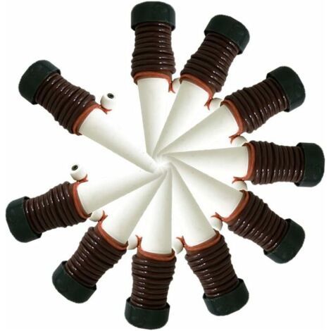 Goutte à Goutte Ceramique, Système D’Irrigation Goutte-à-Goutte, Jardin Kits d'Arrosage Automatiques à Goutte, Irrigation Goutte à Goutte Kit, pour Jardin Maison Intérieur Extérieur,10 Pièces (1/5)