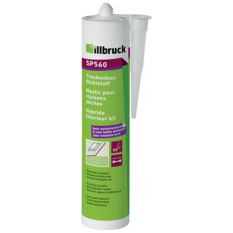 SP560 Mastic pour cloison sèche 310ml Illbruck (Par 12)
