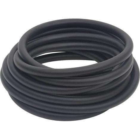 Tuyau d'air hybride noir 0,6" 2 m caoutchouc et PVC (1/5)