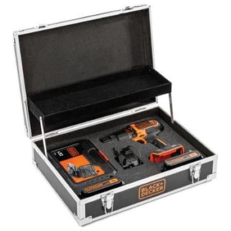 Black & Decker BDCHD18B2FC trapano avvitatore a batteria nero (1/3)