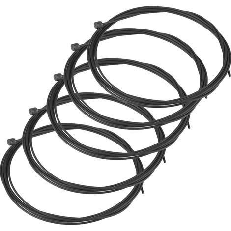 5 Stück schwarze Fahrradbremsleitungen mit Innenkern und variabler Geschwindigkeit, Fahrradzubehör 2 (1/5)