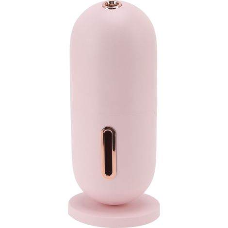 Wiederaufladbarer automatischer Duftspender mit integriertem Lithium-Akku für Zuhause, Auto, als Diffusor für ätherische Öle, rosa (1/5)