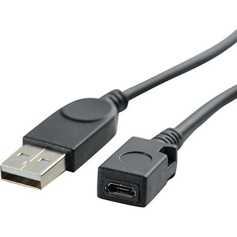 USB to MicroUSB female adapter, data charging cable for Android phone, data conversion cable. (1/5)