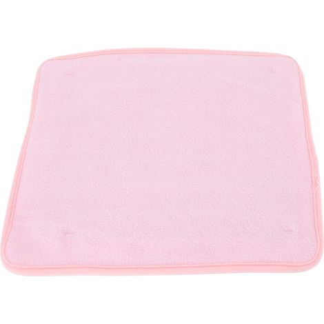 Coussin chauffant portable USB pour épaule cou nuque jambe taille, réglage multi-niveaux de température et minuterie, rose (1/5)