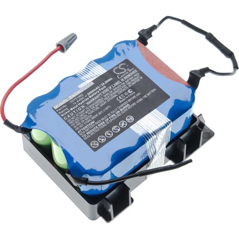 vhbw Batería reemplaza Bosch Siemens 00751992 para robot limpieza (2000 mAh, 14,4 V, NiMH)