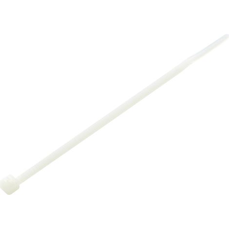 TRU COMPONENTS 1592757 TC-RCV150203 Kabelbinder 150 mm 4.60 mm Natur Lösbar 100 St.