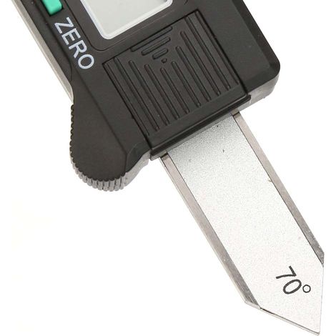 Jauge de soudure numérique en acier inoxydable de 20 mm / Règle d'inspection de soudure numérique (1/5)