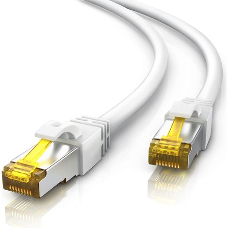 Primewire LAN-Kabel CAT.7, RJ-45 (Ethernet), Gigabit Ethernet S/FTP Netzwerkkabel, 10000 Mbit/s, Patchkabel - 25m (1/5)