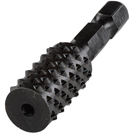 wolfcraft Raspa sagomata per legno, codolo esagonale I 4376000 (1/2)