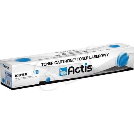 Actis TC-EXV33X cartucho de tóner Compatible Negro 1 pieza(s)
