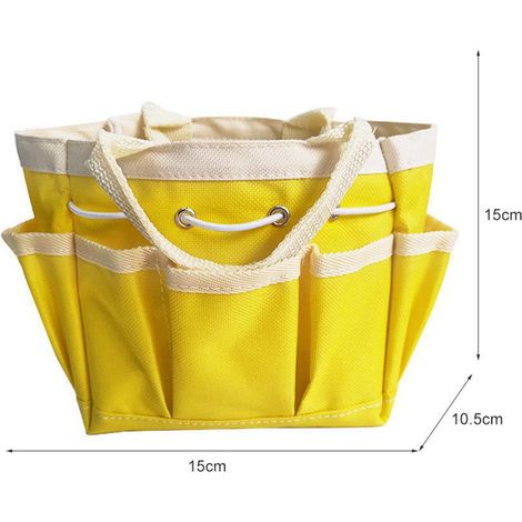 Panier de transport jardin sac rangement outils de jardinage cadeau jardinier pour femme homme (1/2)