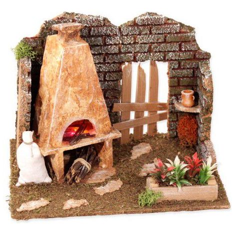 AMBIENTAZIONE FORNO CON CAPPA PER PRESEPE