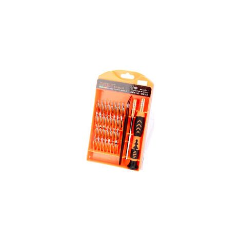Mini outil de réparation 33 en 1 Kit de tournevis de précision pour lunettes, téléphones, ordinateurs, tablettes, montres, appareils photo, bijoux, jouets