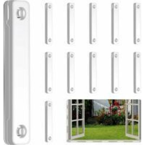 Magnet für Moskitonetz Fenster, 12 Stück Magnetclips für Moskitonetz, Leistungsstarke Selbstklebende Magnete