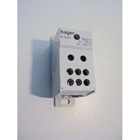 HAGER KJ02C VERTEILERBLOCK, 160A, 1POLIG