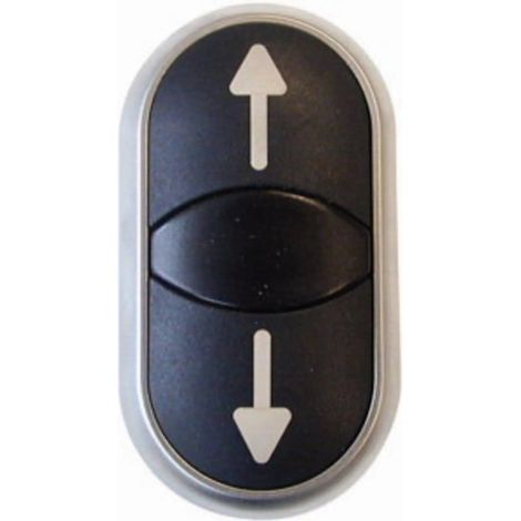 [GEBRAUCHT] B-Ware Eaton Doppeldrucktaster Taster Schalter M22 Ddl S X7 X7 Flach Rund Schwarz