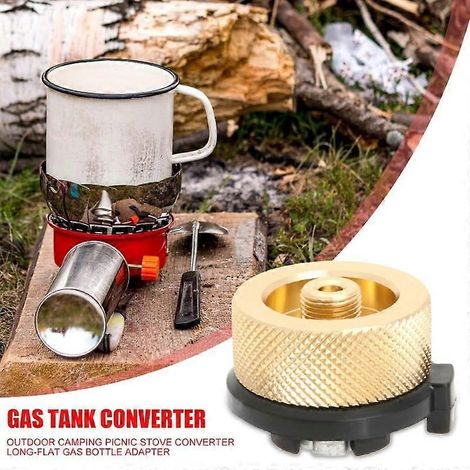 Adaptateur en alliage d'aluminium pour réservoir de gaz, connecteur externe résistant à l'usure pour convertisseur à chaud, embout de conversion de fournaise (1/5)