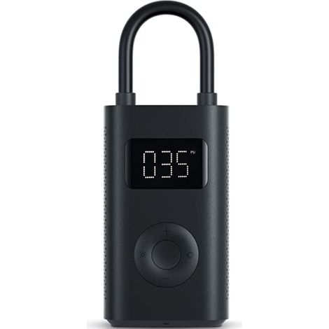 Xiaomi Mijia compresseur à air portatif 1S-gonfleur pneus voiture gonfleur electrique pompe a velo,Mini Compresseur portatif Air numérique Lamp LED,4000mAh Type-C Charge 150PSI pour Vélo/Moto/Balle