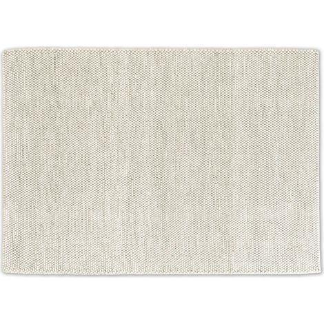 SW Tapis «Poppy» blanc 70 x 140 cm Tapis à poils doux (1/5)