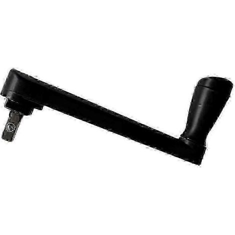 Manivelle pour accoudoirs de parasol, idéale pour les parasols de jardin, de terrasse et de balcon (noir) (1/3)