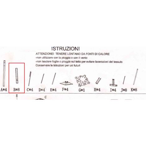 ZZ-PARTICOLARE B X GAZEBO IN ACCIAIO SMERALDA MT.3X3