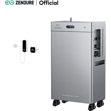 Zendure SolarFlow 3000 Mix Balkonkraftwerk mit Speicher, 8kWh, 800W AC-Notstrom, Plug & Play, IP65, inkl. intelligenter Zähler D0